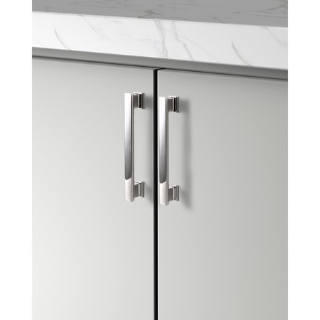SAPPHIRE Hexa Series 5 in. (128 mm) Center-to-Center Modern Polished Chrome Cabinet Handle/Pull (5-Pack) SP-2891-128-CP-5